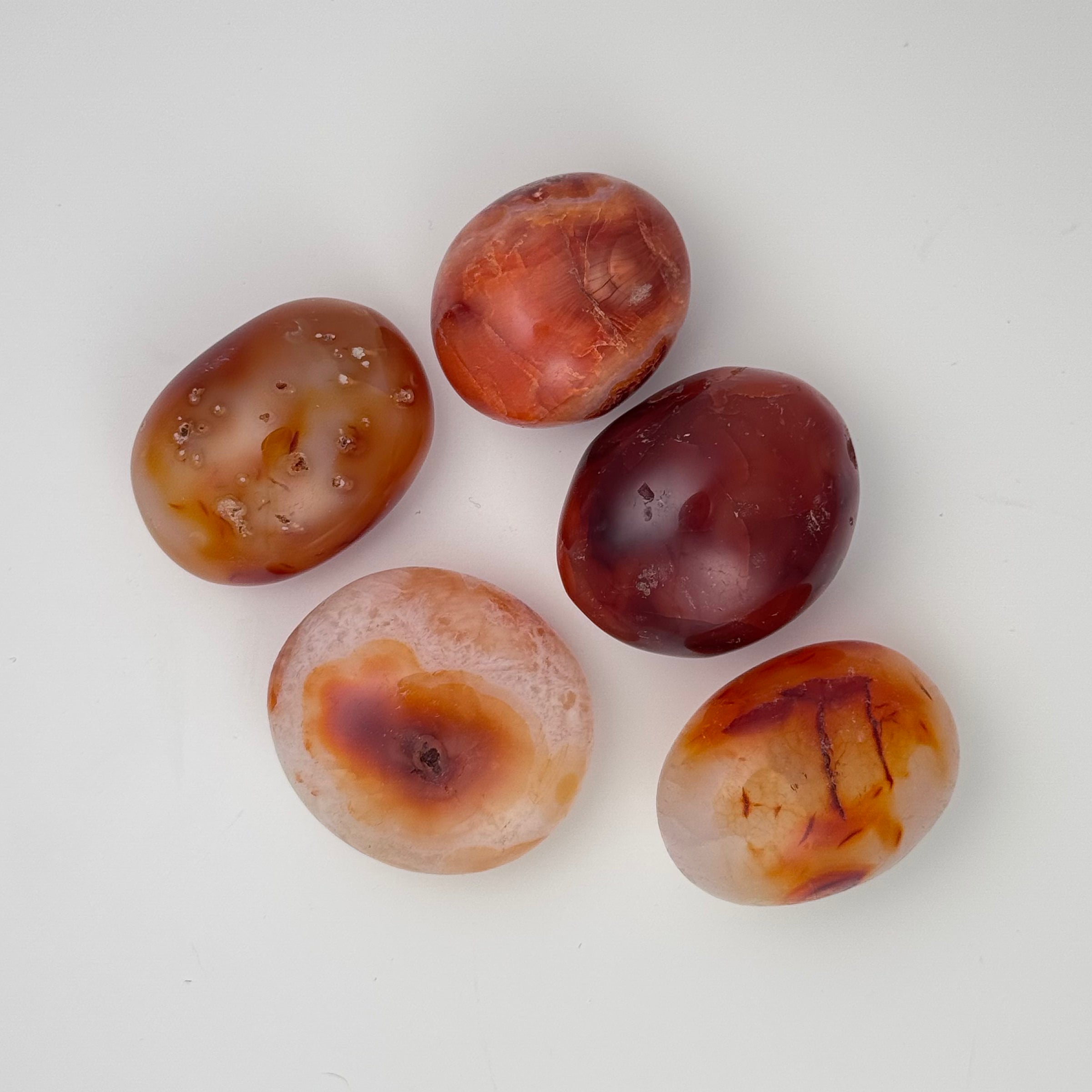 Carnelian Palm Stones | | Wiccan Center