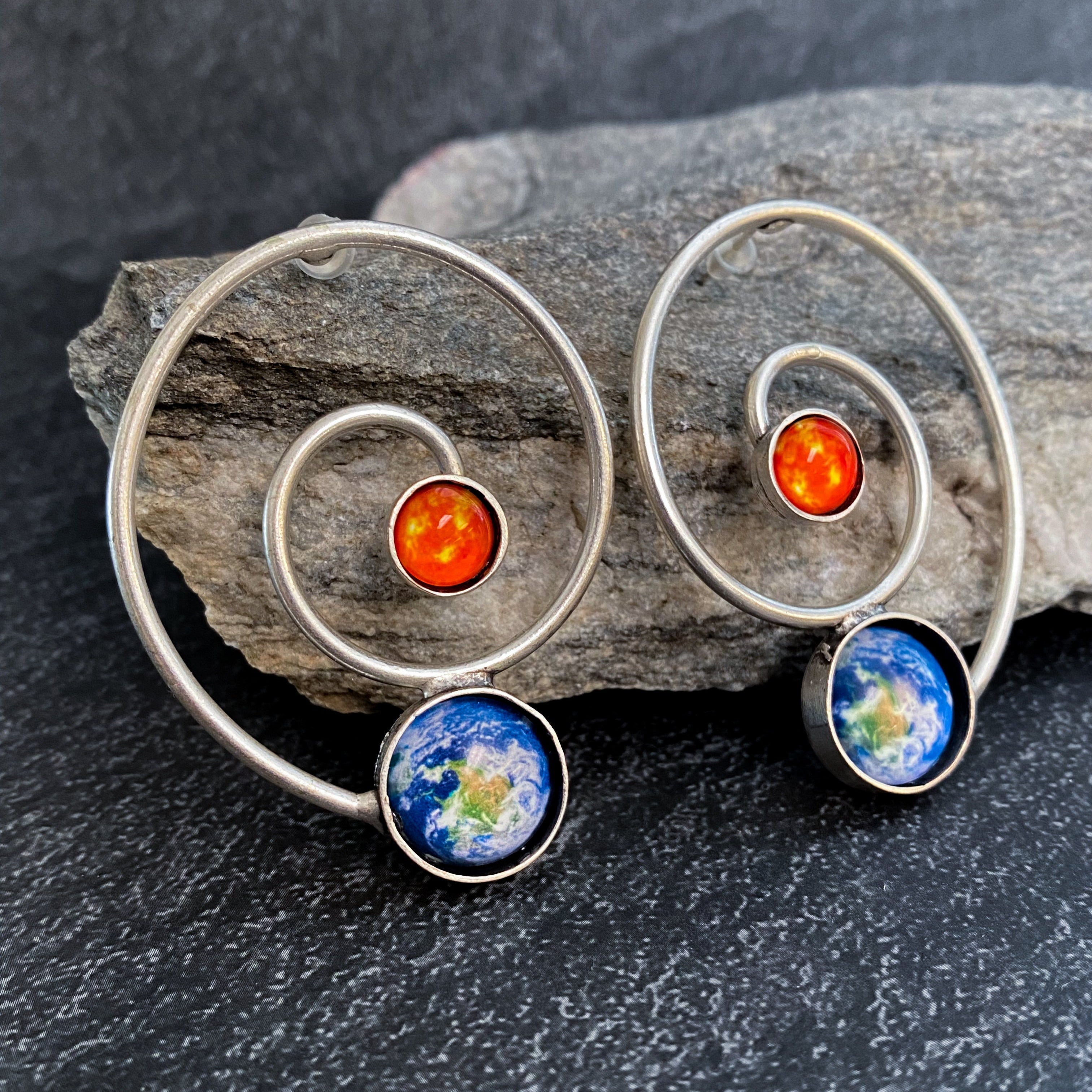 Earth's Orbit Earrings | Earrings | Wiccan Center
