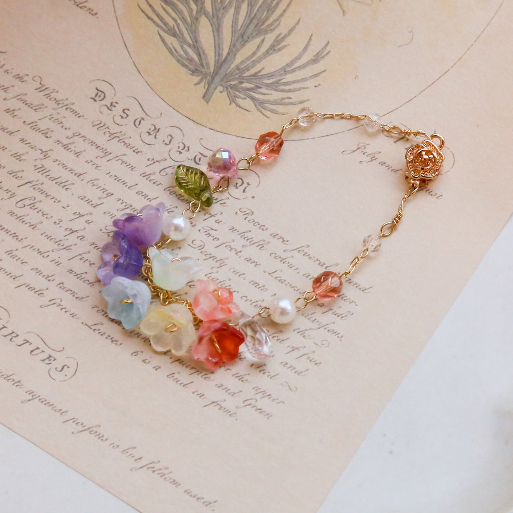 SALE - Rainbow Flower Bracelets