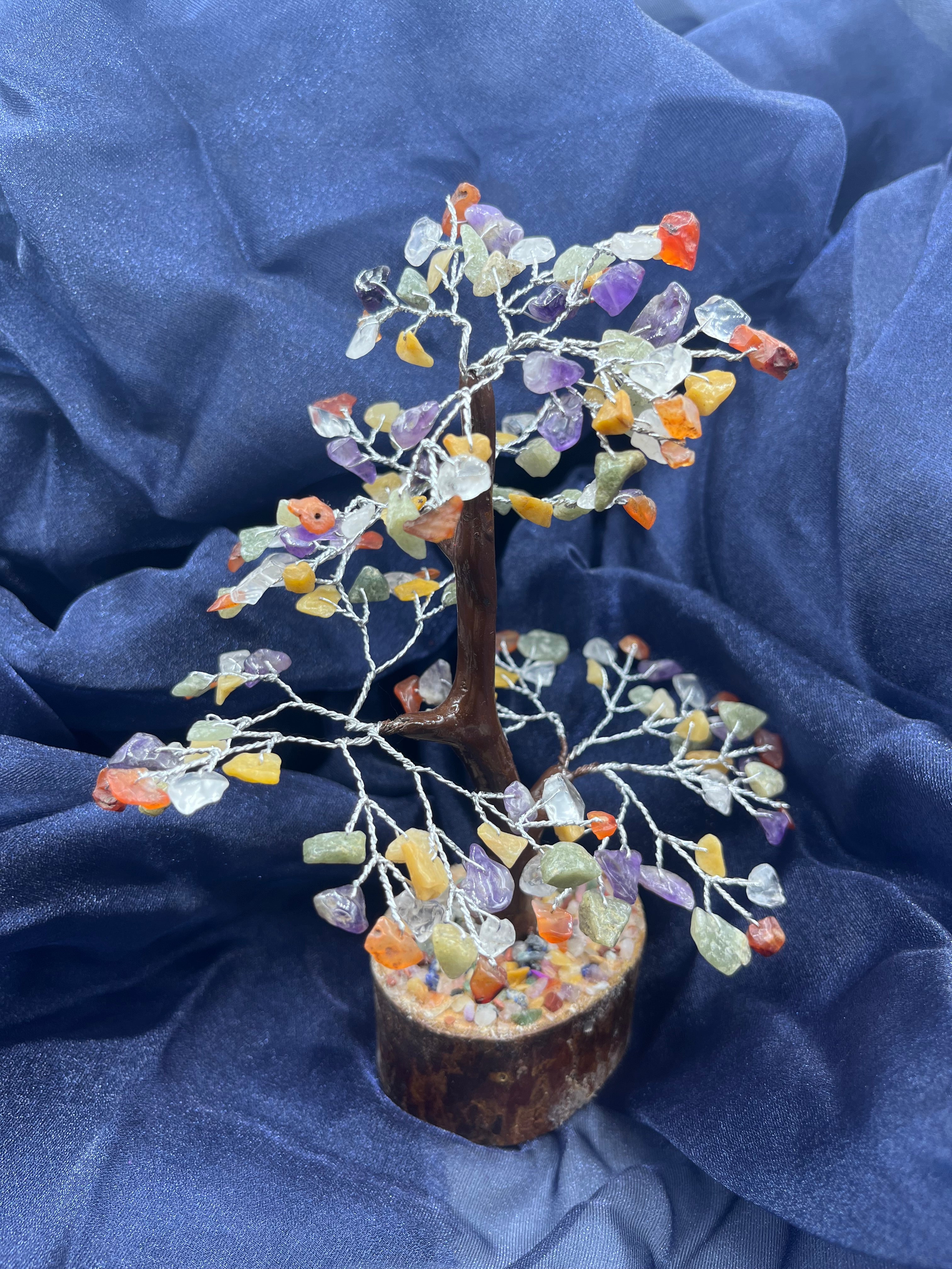 Mixed Stones Gem Tree | HomeDécor | Wiccan Center