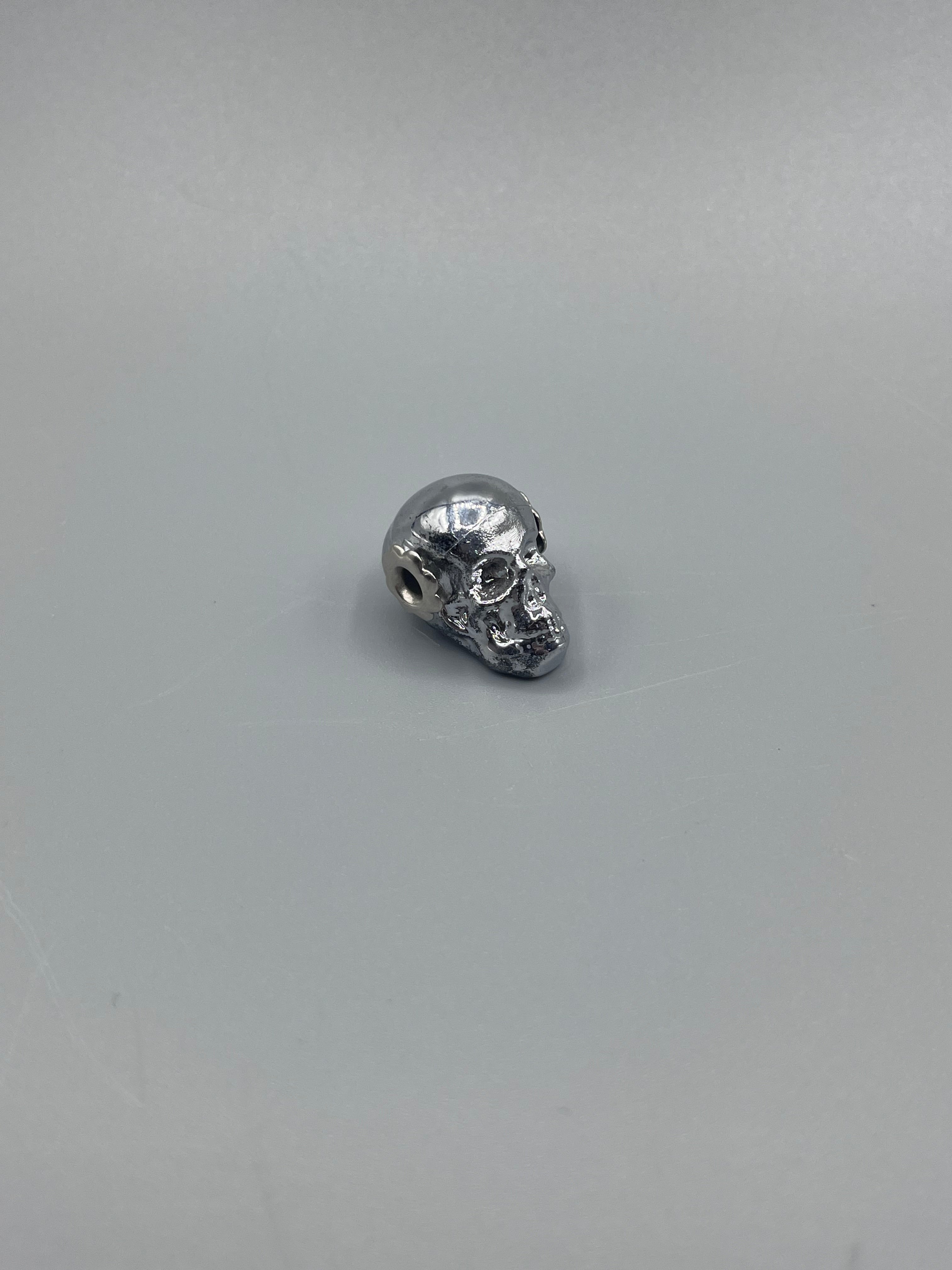 Metal Skull Bead - Large | Beads | Wiccan Center