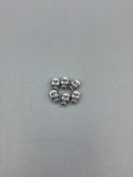 Metal Skull Bead 6-pk | Beads | Wiccan Center