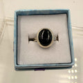 Sterling Silver Bezeled Oval Pietersite Ring - Size 6 - Grounding, Transformative & Insightful | Rings | Wiccan Center