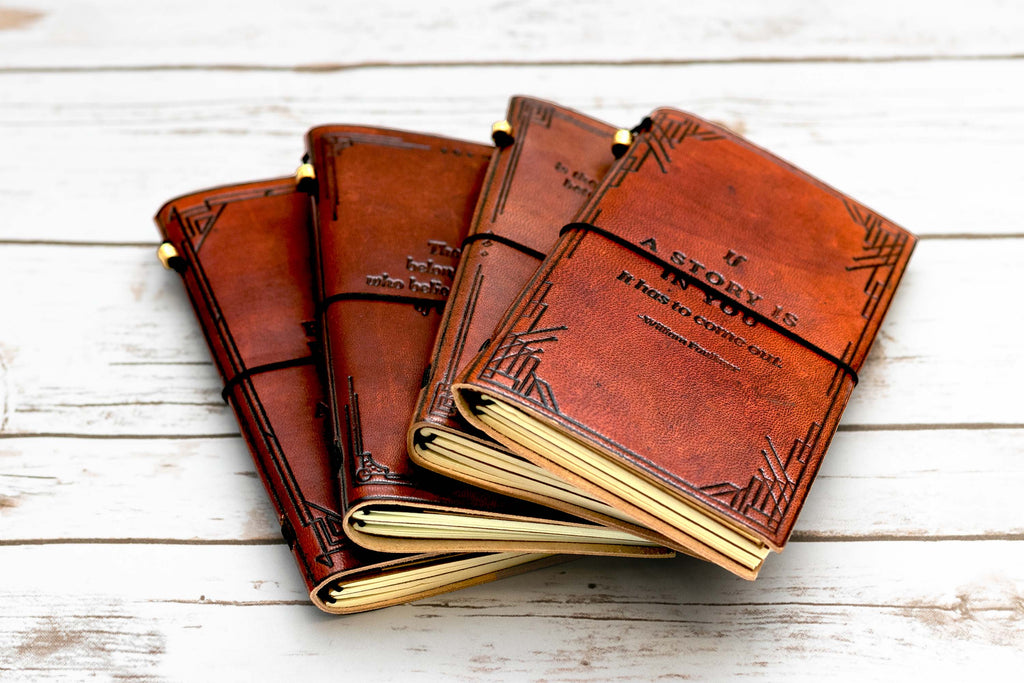 Quote Traveler's Notebook Debossed | Journal | Wiccan Center