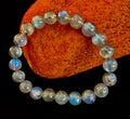 Moonlit Path: Silver Flash Labradorite Bracelet - Reiki Infused (3 Amazing Bead Sizes) | | Wiccan Center