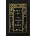 The Book of Lies: Oversized Keep Silence Edition - Hardcover | Books | Wiccan Center