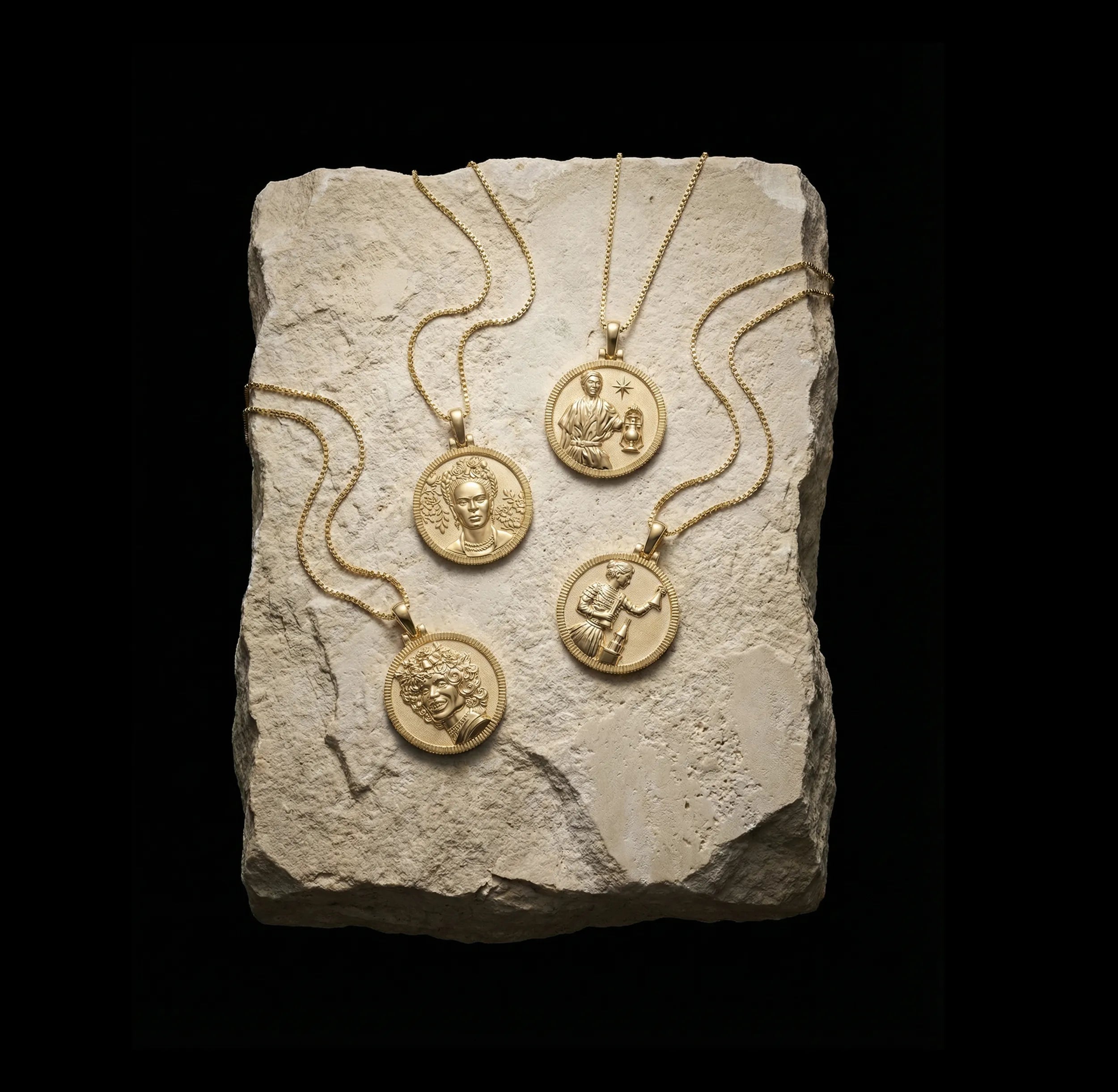 Frida Kahlo Real-Life Goddess Necklace
