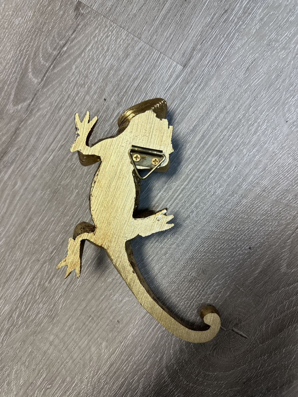 Gold Lizard Decorative Figurine | | Wiccan Center