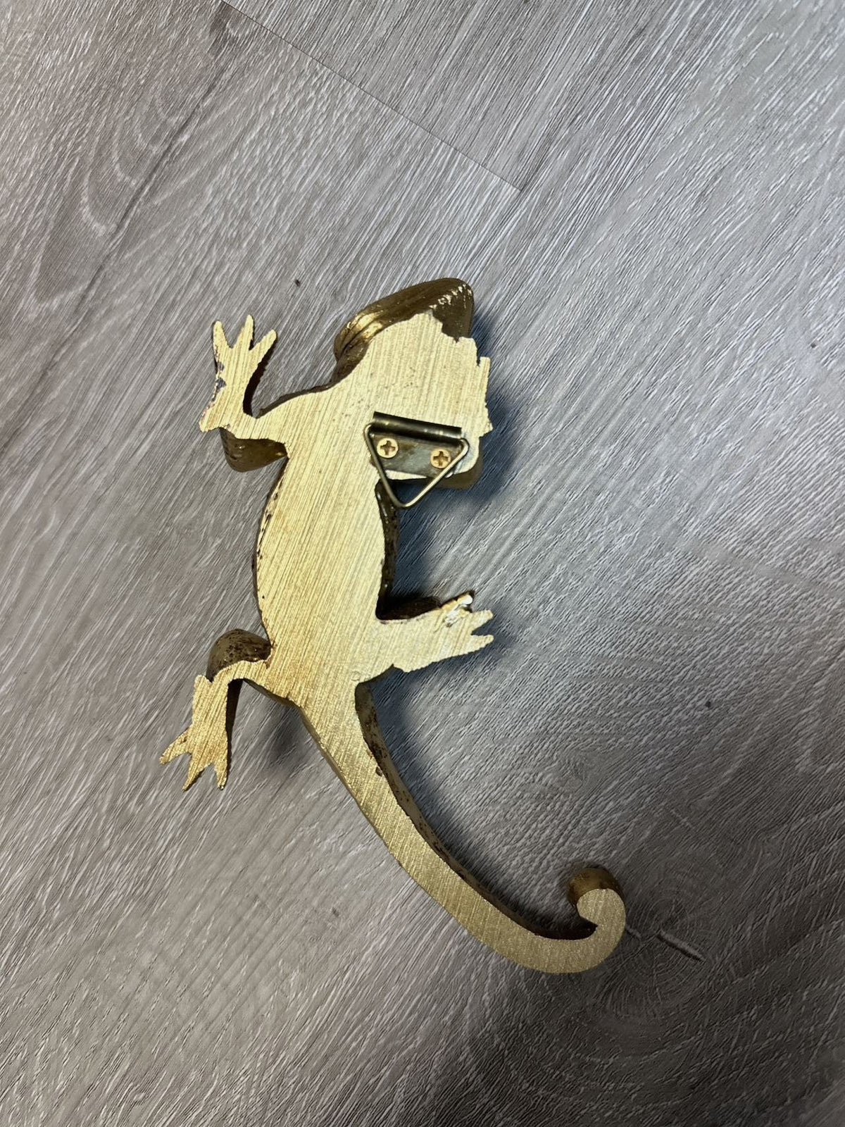 Gold Lizard Decorative Figurine | | Wiccan Center
