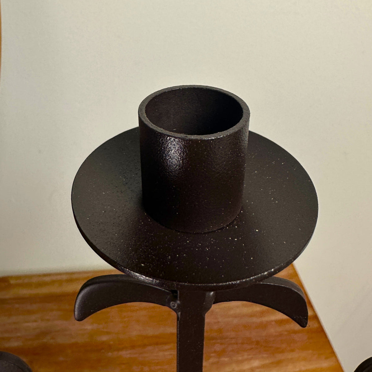 Iron Metal Rusted Candelabra | | Wiccan Center