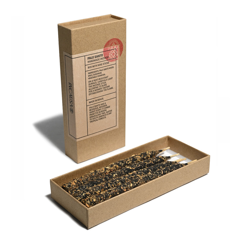 Incausa Artisanal Breu Resin - Palo Santo Blend Incense Sticks | Incense | Wiccan Center