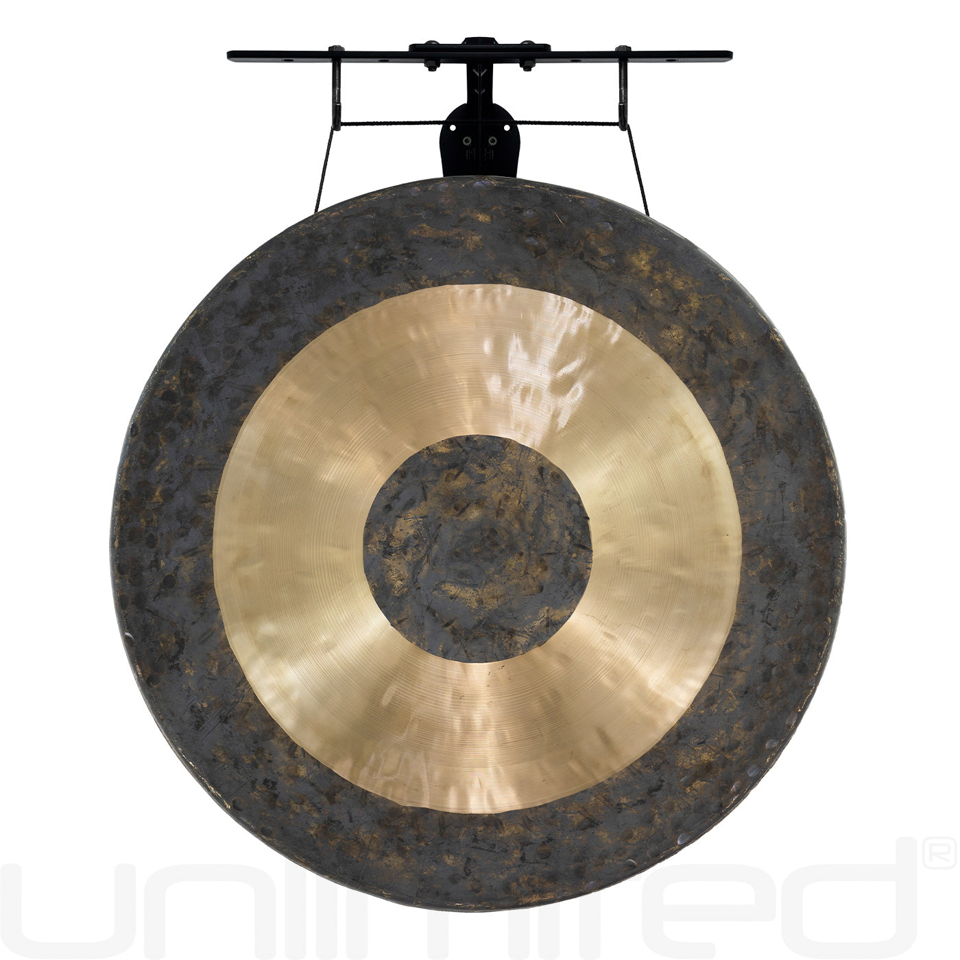 24" Chinese Gongs on the Internal Wave Gong Hanger | Gong & Stand Combo | Wiccan Center