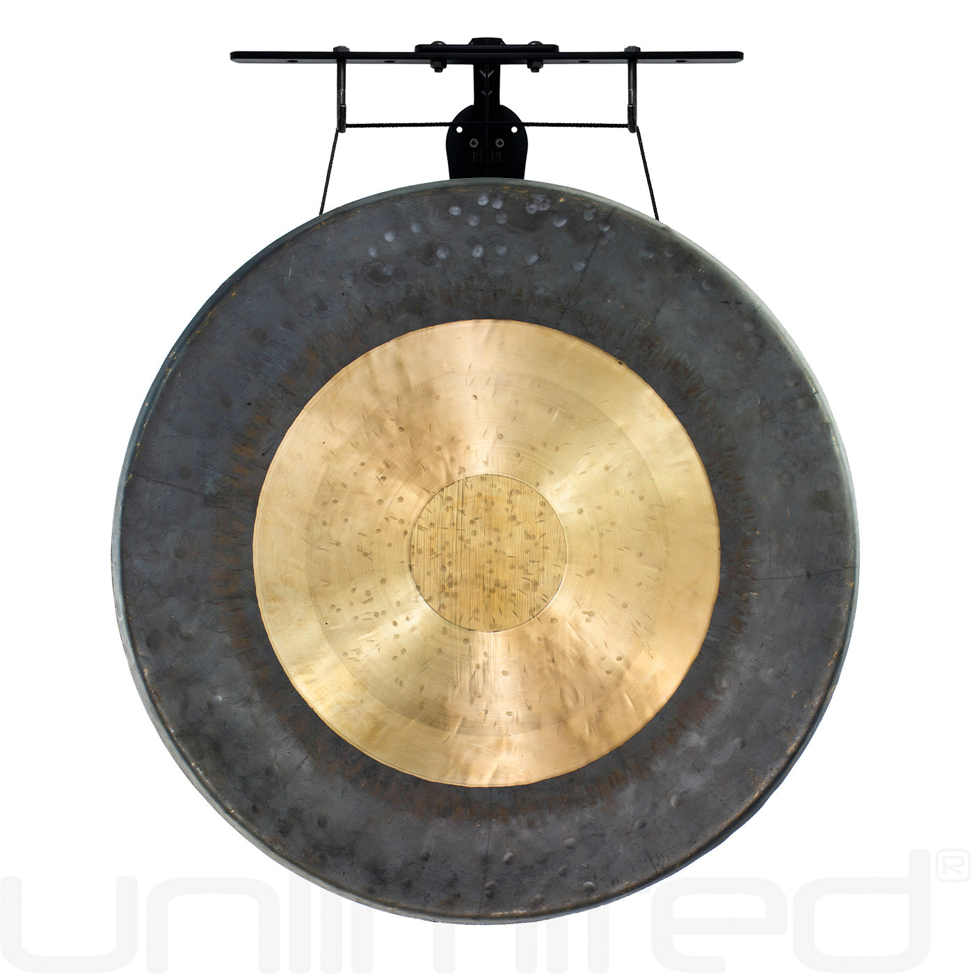 24" Chinese Gongs on the Internal Wave Gong Hanger | Gong & Stand Combo | Wiccan Center