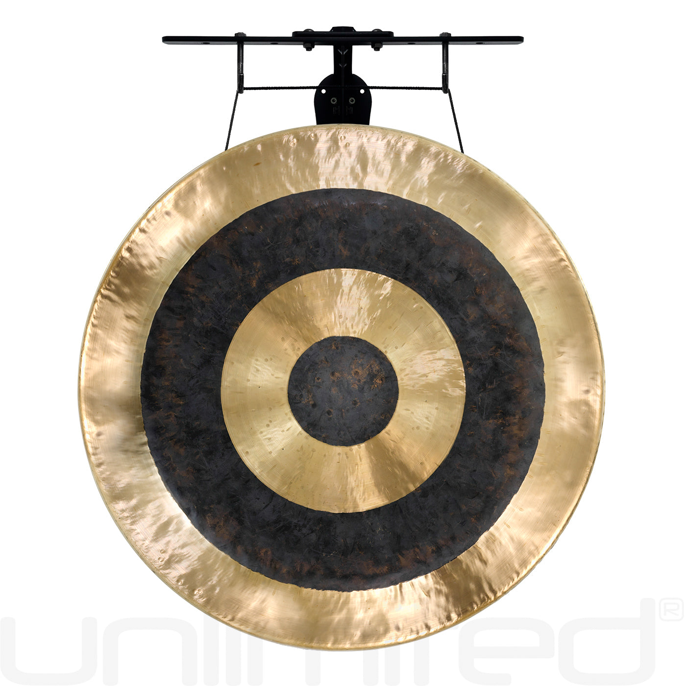24" Chinese Gongs on the Internal Wave Gong Hanger | Gong & Stand Combo | Wiccan Center