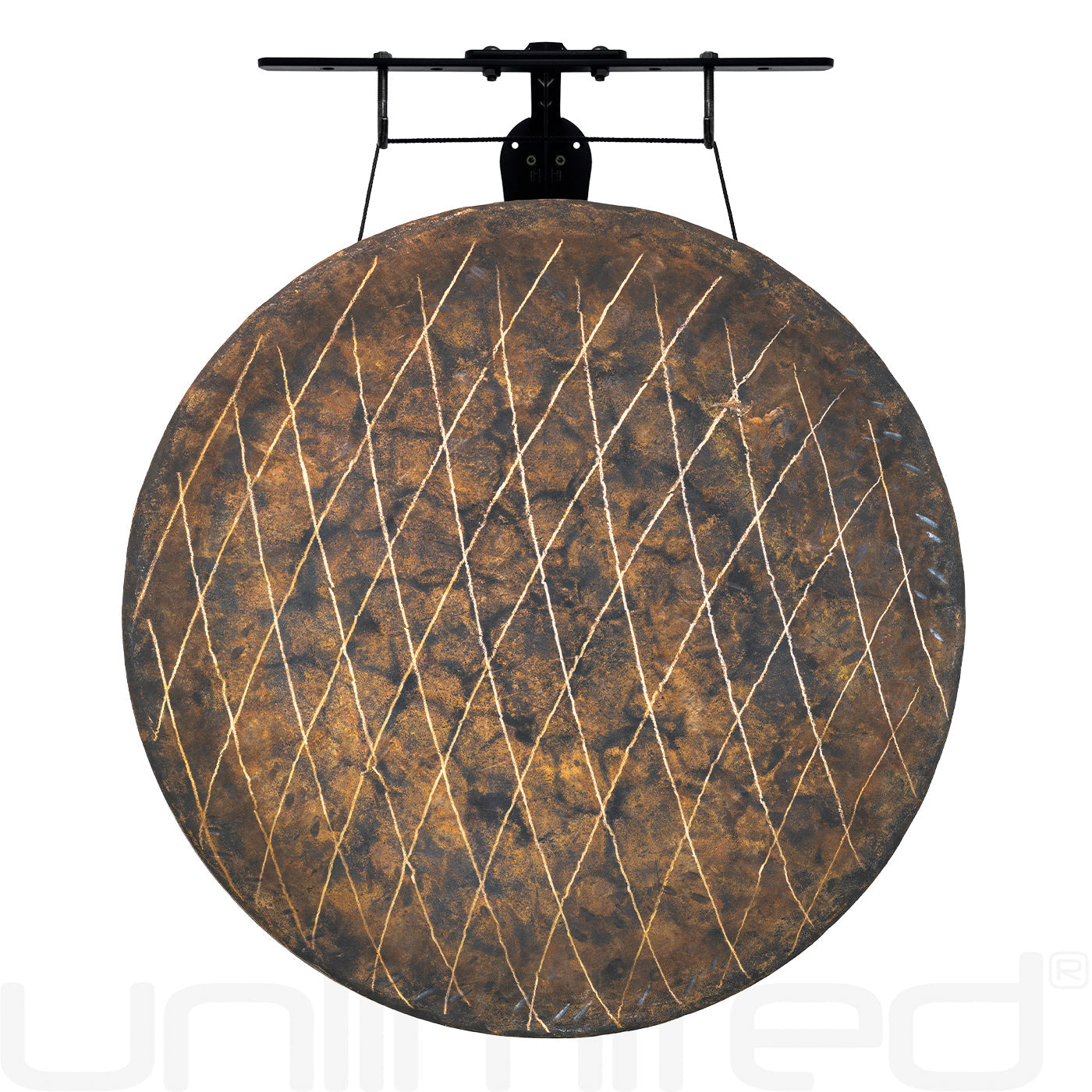 24" Chinese Gongs on the Internal Wave Gong Hanger | Gong & Stand Combo | Wiccan Center