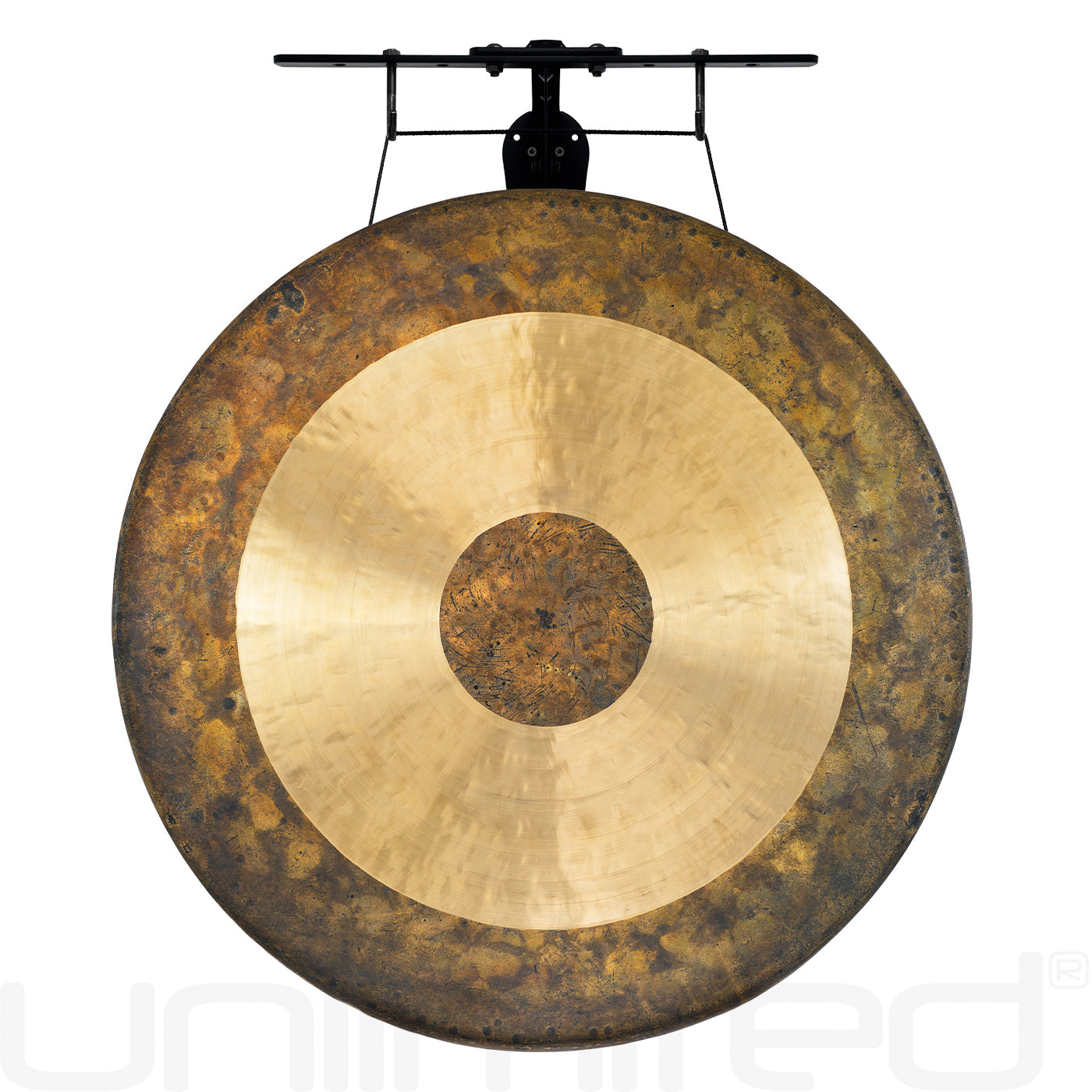26" Chinese Gongs on the Internal Wave Gong Hanger | Gong & Stand Combo | Wiccan Center