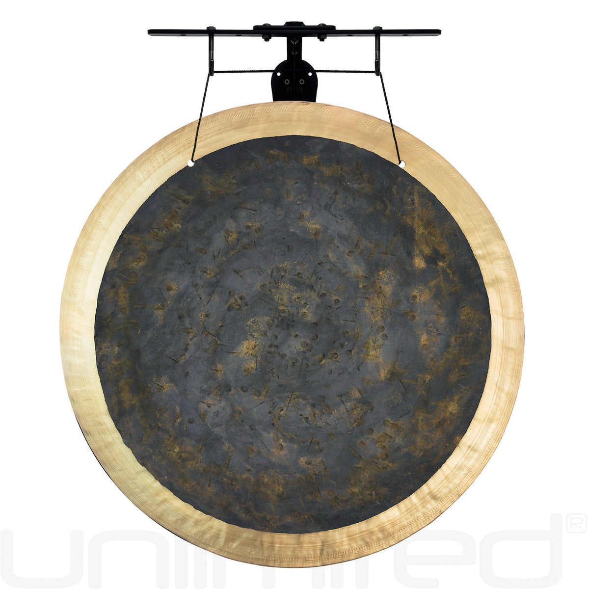 26" Chinese Gongs on the Internal Wave Gong Hanger | Gong & Stand Combo | Wiccan Center