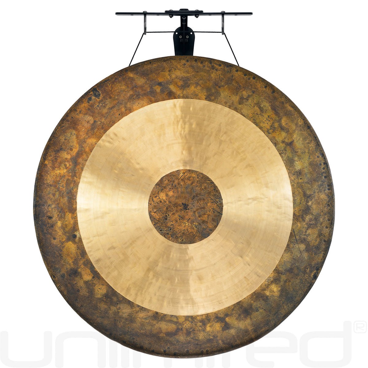 34" to 36" Chinese Gongs on the Internal Wave Gong Hanger