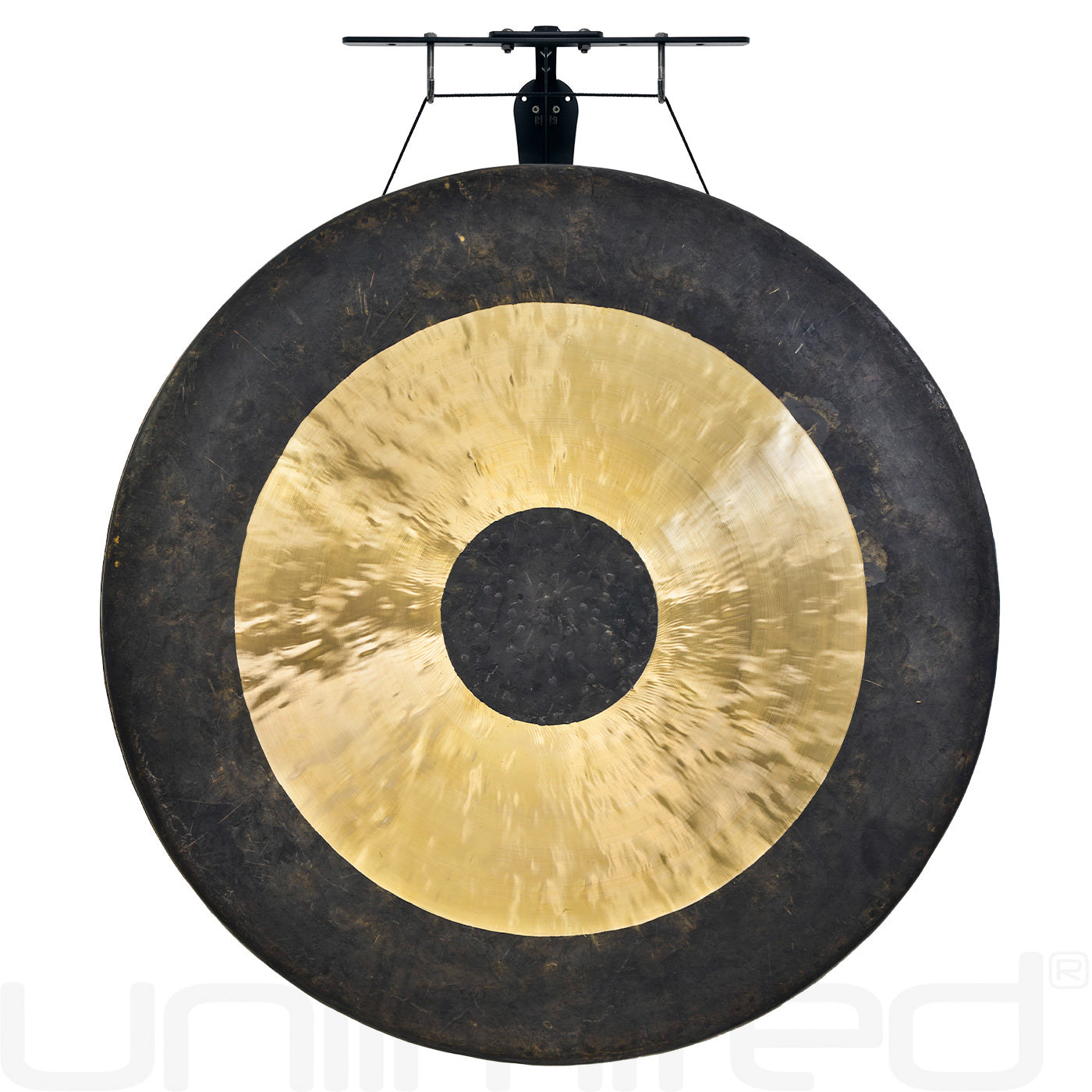 38" Chinese Gongs on the Internal Wave Gong Hanger | Gong & Stand Combo | Wiccan Center