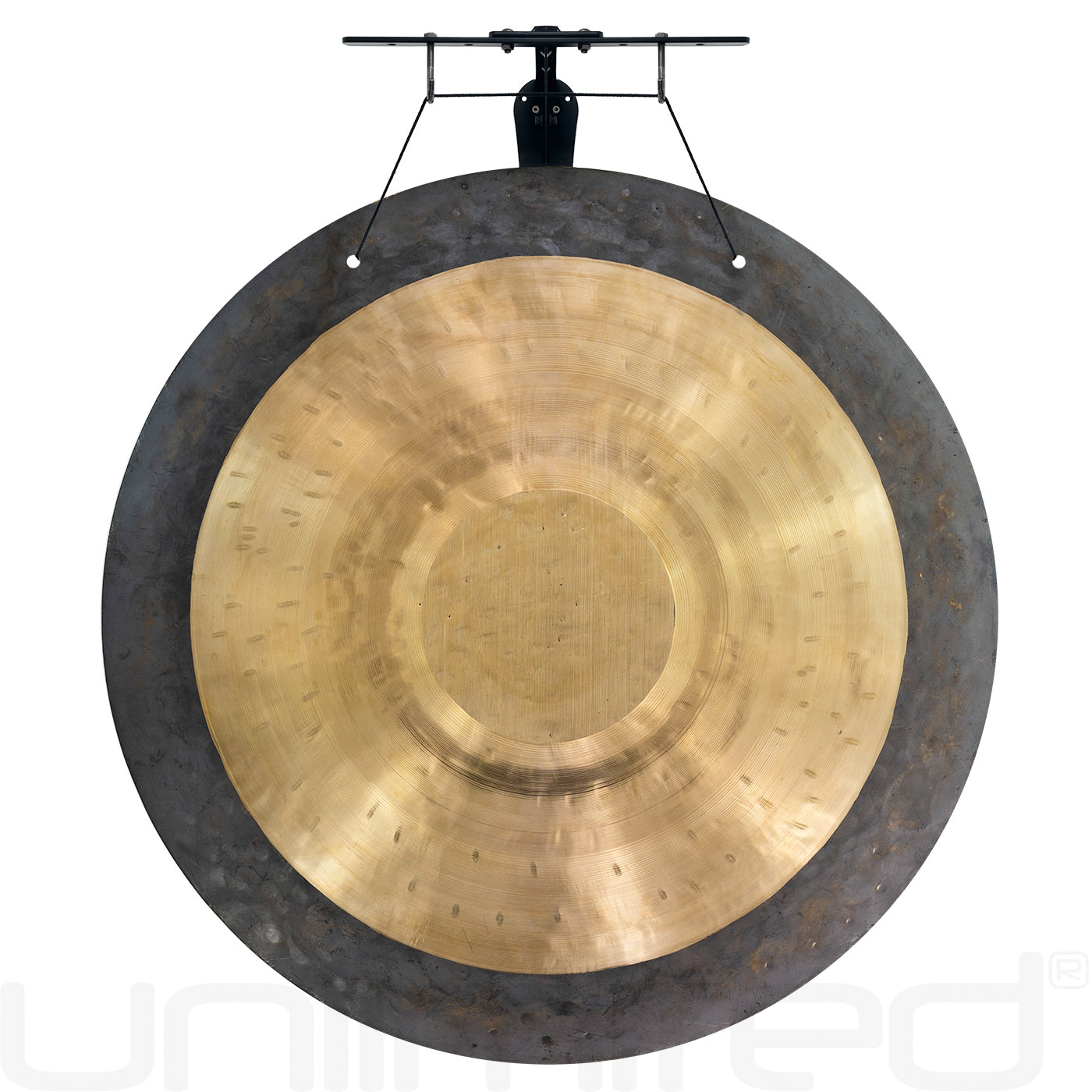 38" Chinese Gongs on the Internal Wave Gong Hanger | Gong & Stand Combo | Wiccan Center