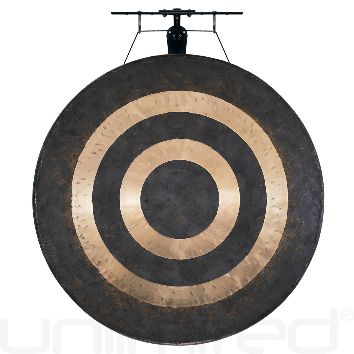 34" to 36" Chinese Gongs on the Internal Wave Gong Hanger