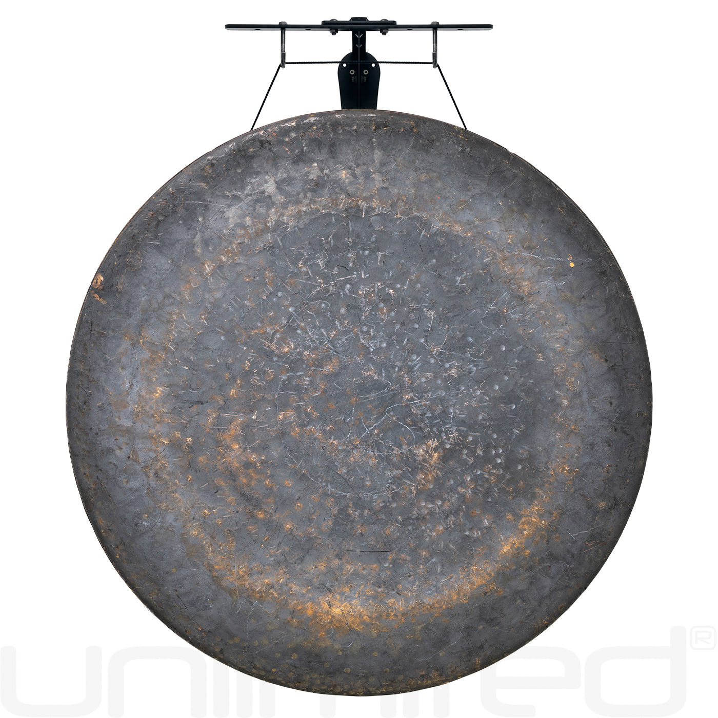 38" Chinese Gongs on the Internal Wave Gong Hanger | Gong & Stand Combo | Wiccan Center