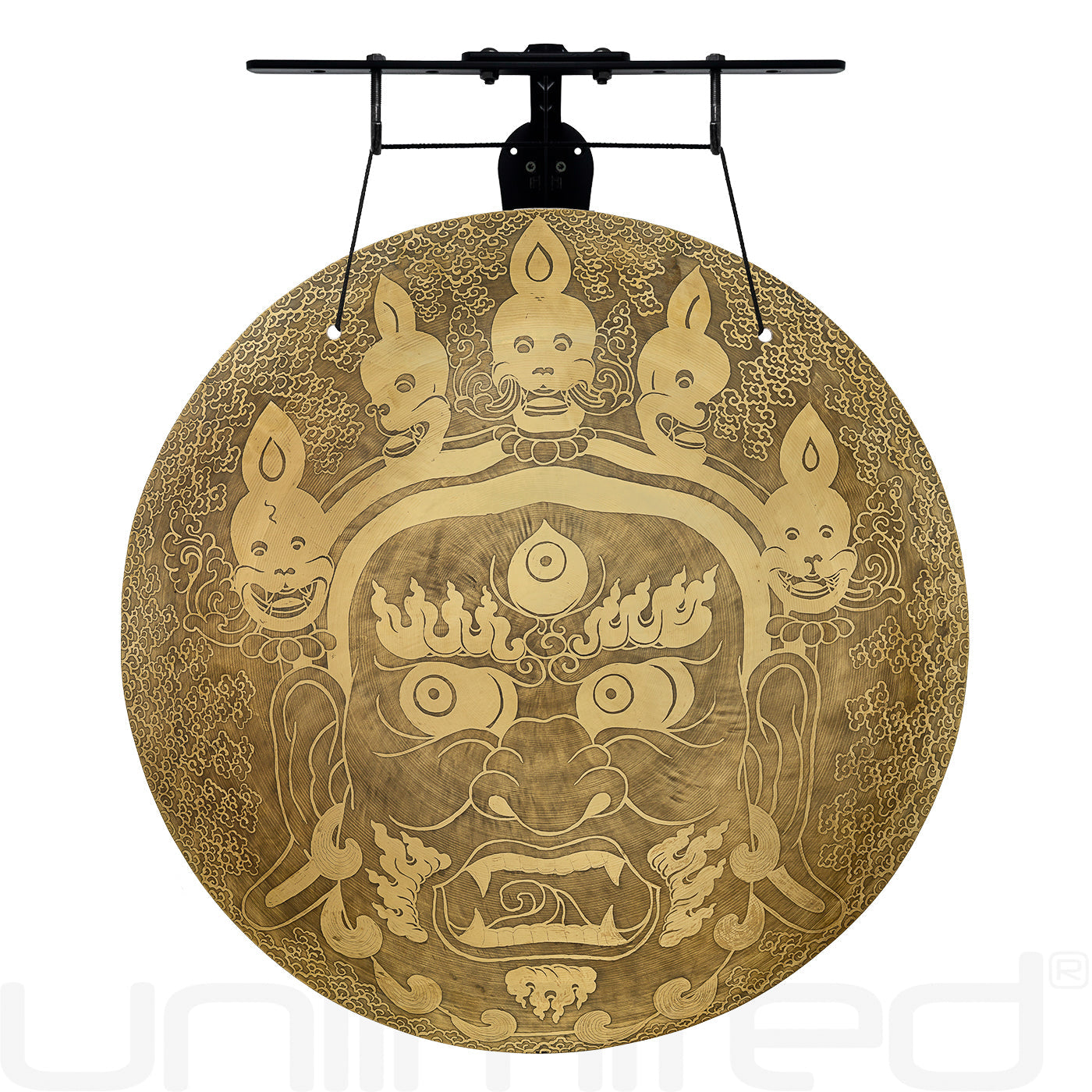 20" to 25" Bhairava Protection Gongs on Stands