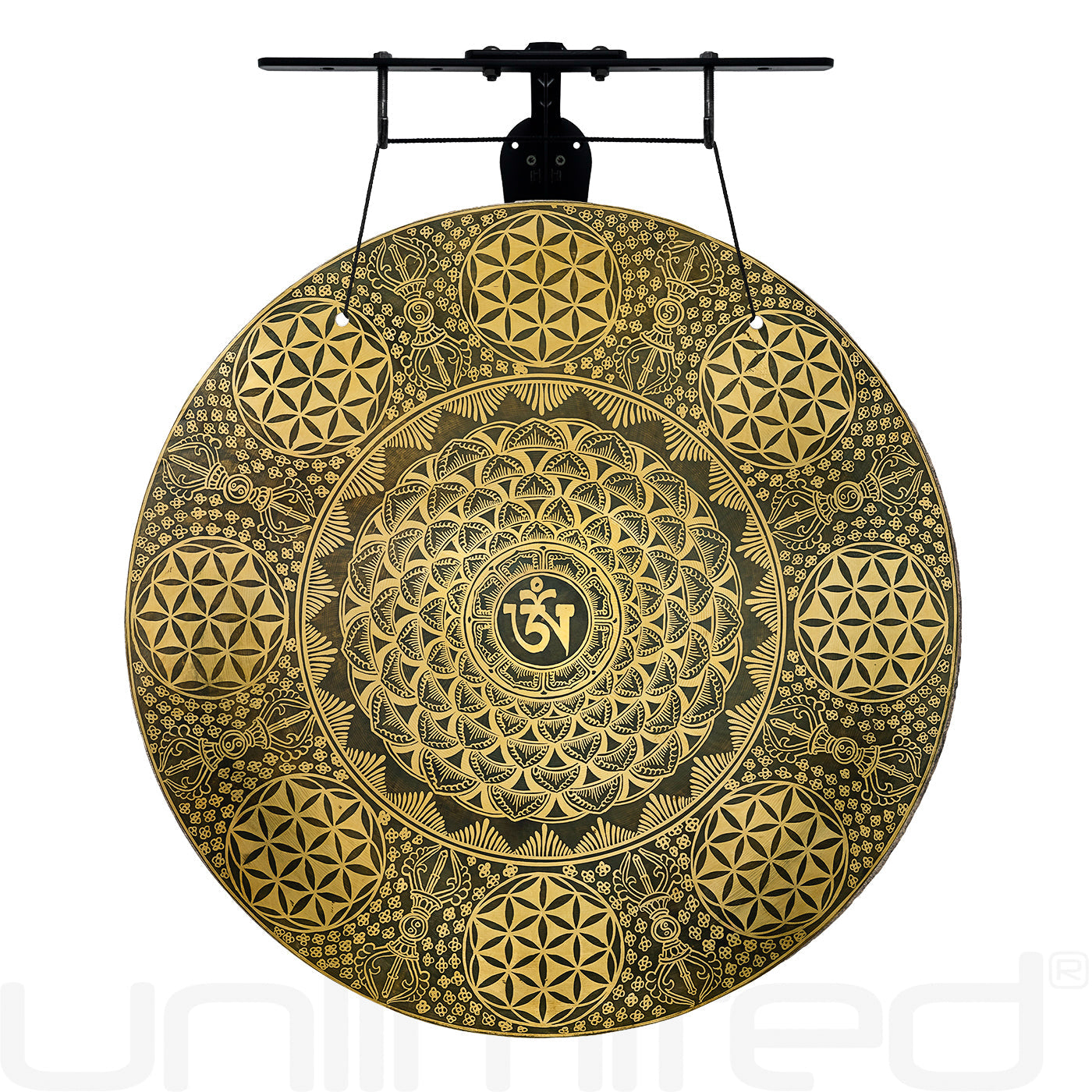 24" Bountiful Spirit Gongs on Stands
