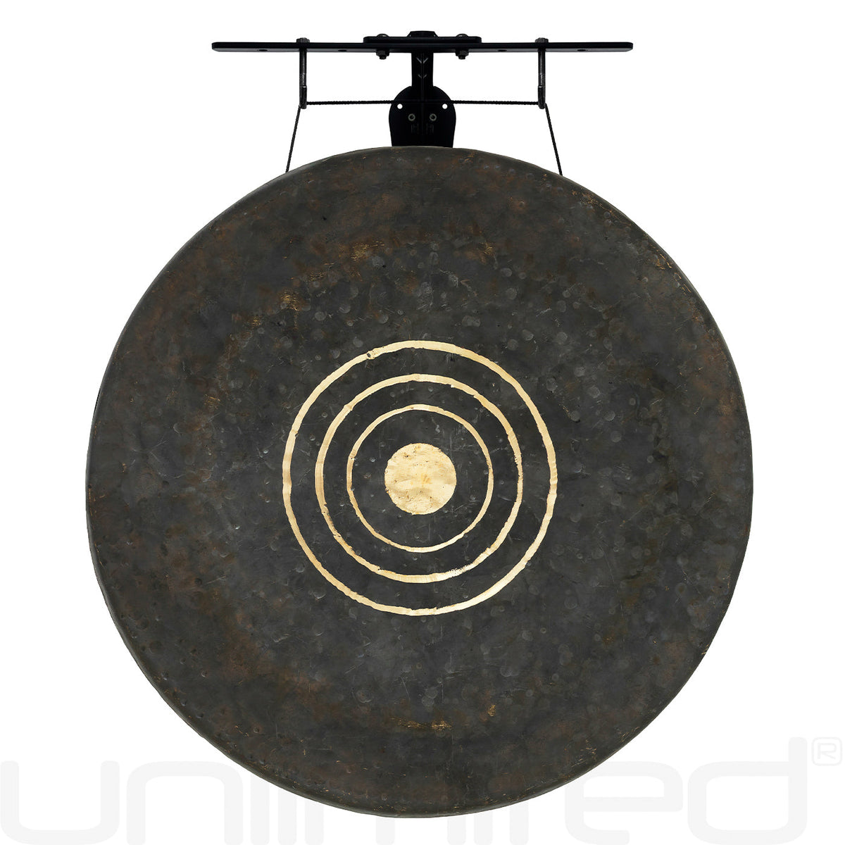 26" Chinese Gongs on the Internal Wave Gong Hanger | Gong & Stand Combo | Wiccan Center