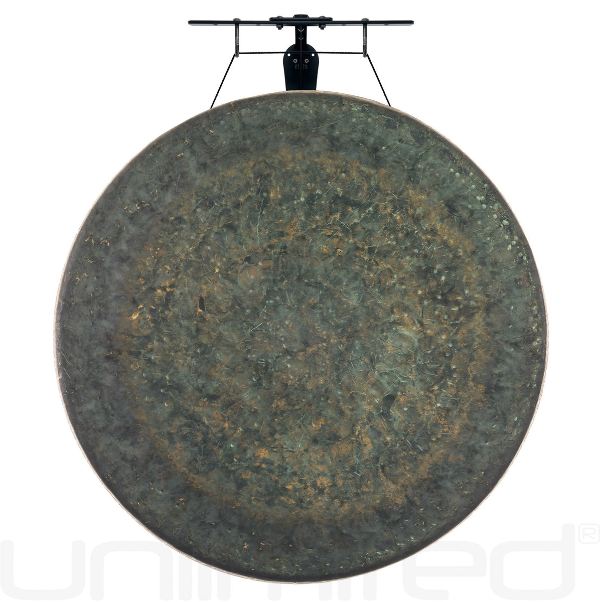34" to 36" Chinese Gongs on the Internal Wave Gong Hanger