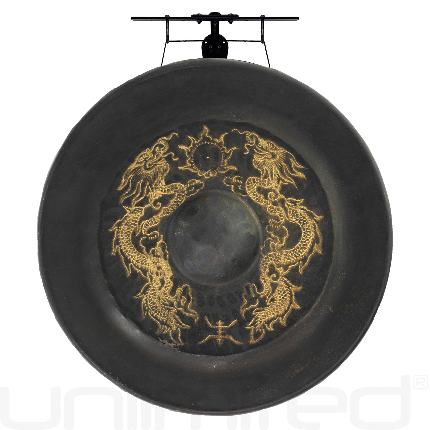 20" to 36" Vietnamese Dragon Gongs on Stands | Gong & Stand Combo | Wiccan Center