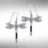 Dragonfly Silver Earrings JE183