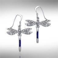 Dragonfly Silver Earrings JE183