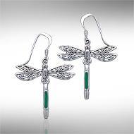 Dragonfly Silver Earrings JE183