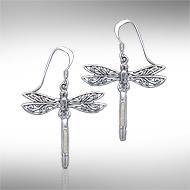 Dragonfly Silver Earrings JE183