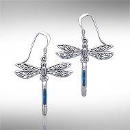Dragonfly Silver Earrings JE183