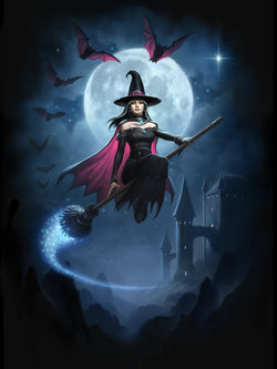 Witch Flight Card | Cards - James Ryman | Wiccan Center