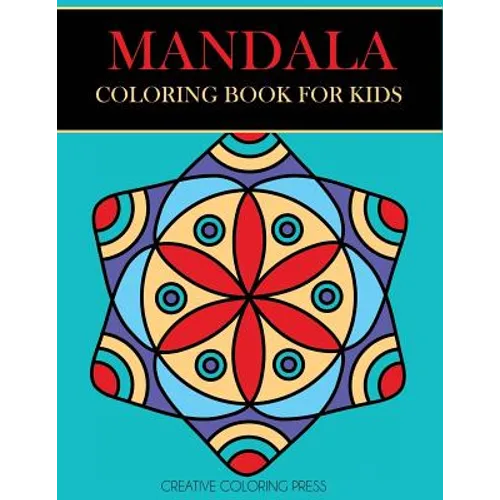 Mandala Coloring Book for Kids - Paperback | Books | Wiccan Center