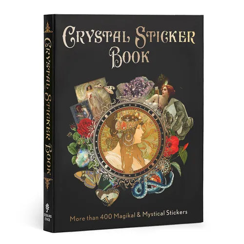 Crystal Sticker Book: More Than 400 Magickal & Mystical Stickers - Paperback | Books | Wiccan Center