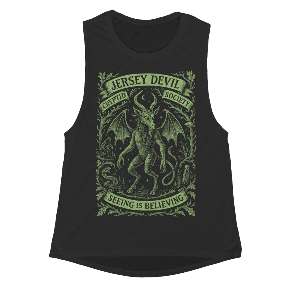Jersey Devil Cryptid Society Girls Tank | Girls Tank | Wiccan Center