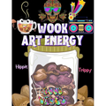 Wook Art Energy: Hippie Trippy coloring book - Peace and Positive coloring book - Illusive coloring book - Stress relieving coloring activity - Paperback | Books | Wiccan Center