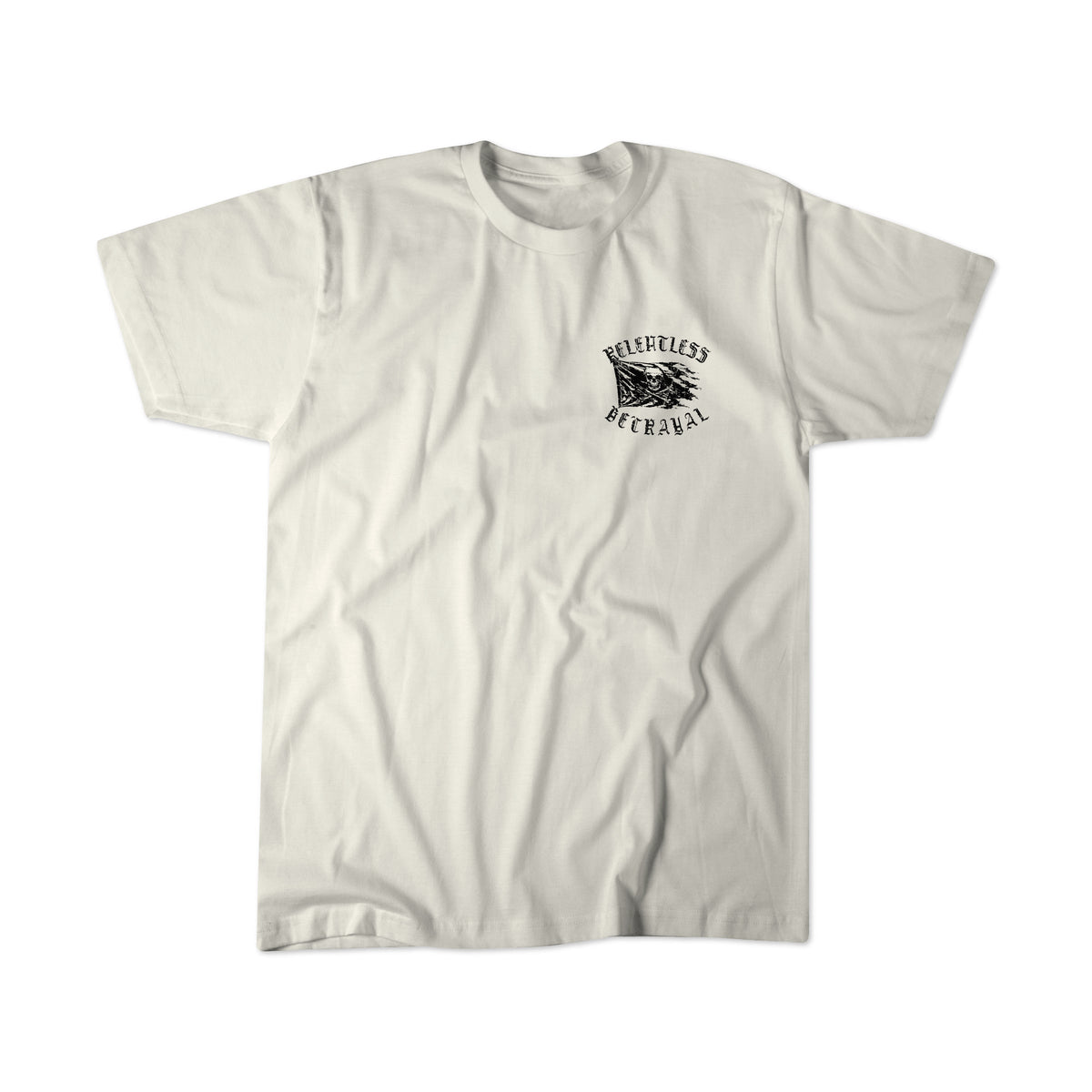 Raise the Jolly Roger Bone T-Shirt | | Wiccan Center