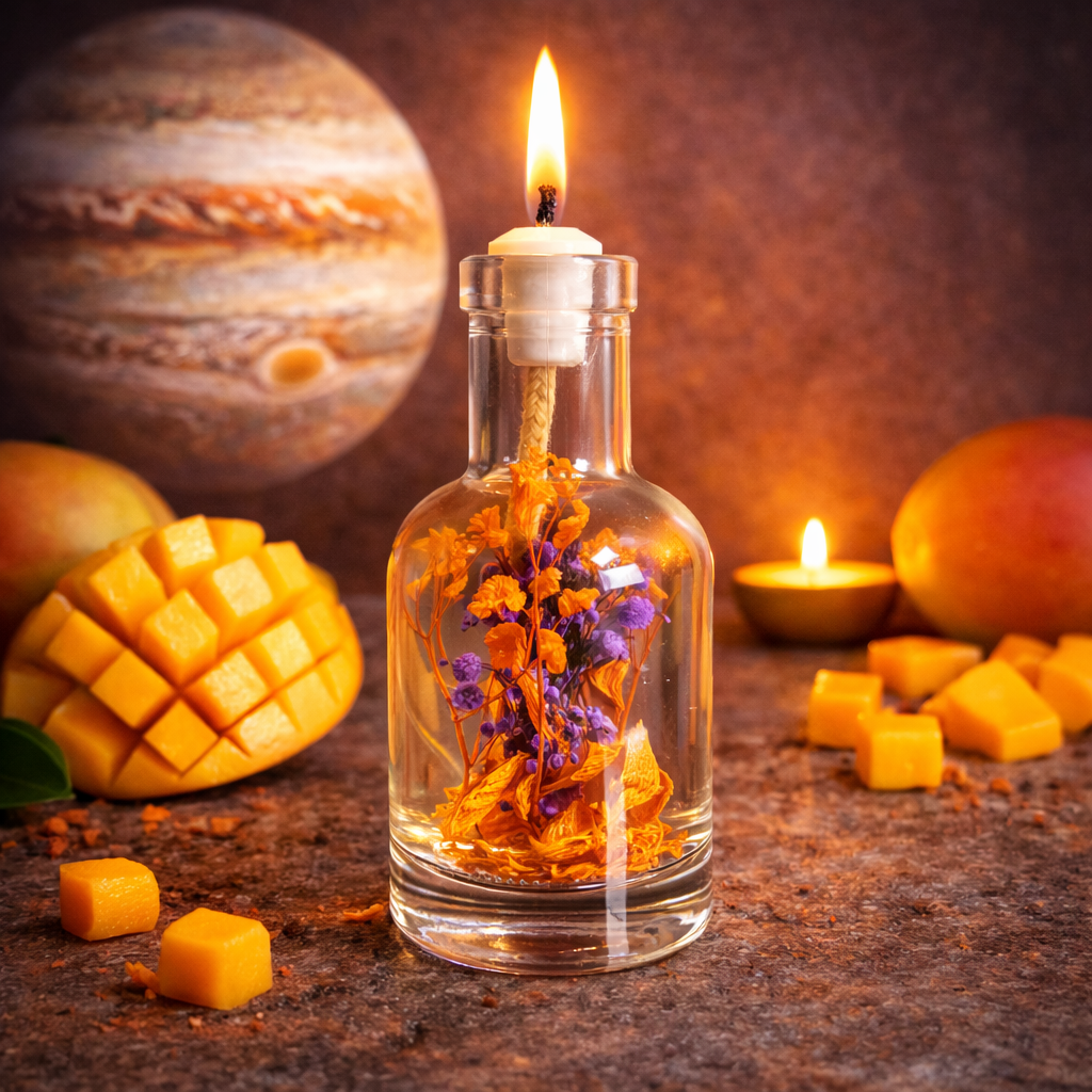 Jupiter - Oil Candle | Oil candle | Wiccan Center