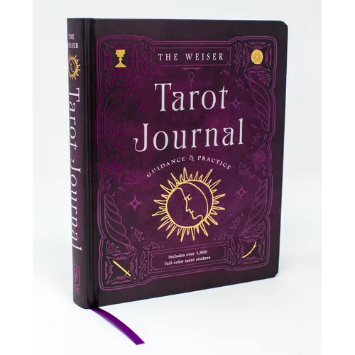 The Weiser Tarot Journal: Guidance and Practice (for Use with Any Tarot Deck--Includes 208 Specially Designed Journal Pages and 1,920 Full-Color Tarot - Hardcover | Books | Wiccan Center