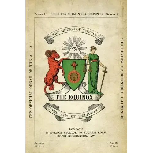 The Equinox: Keep Silence Edition, Vol. 1, No. 10 - Hardcover | Books | Wiccan Center