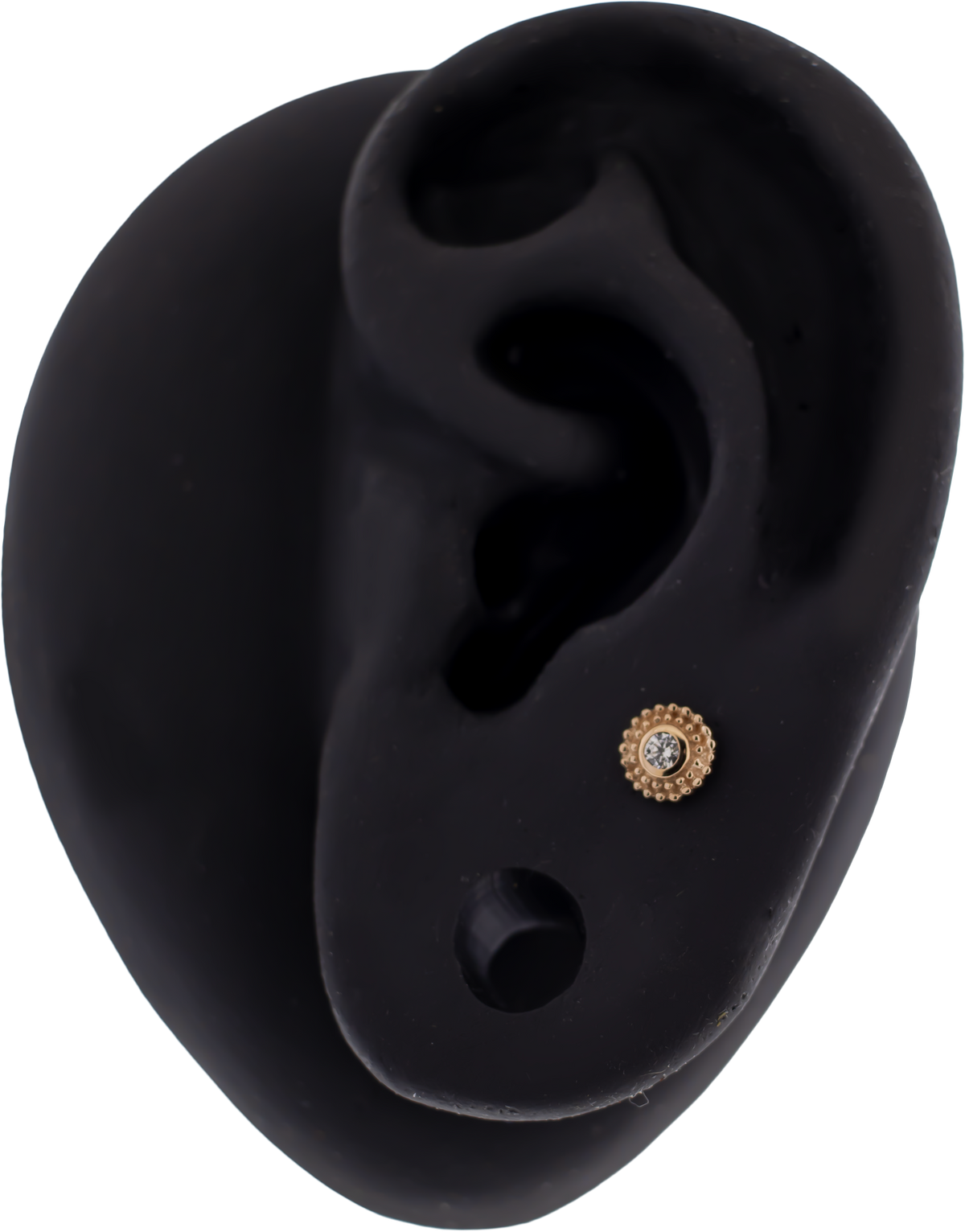 Lustrella - 14KT Gold Threadless End | Threadless End | Wiccan Center
