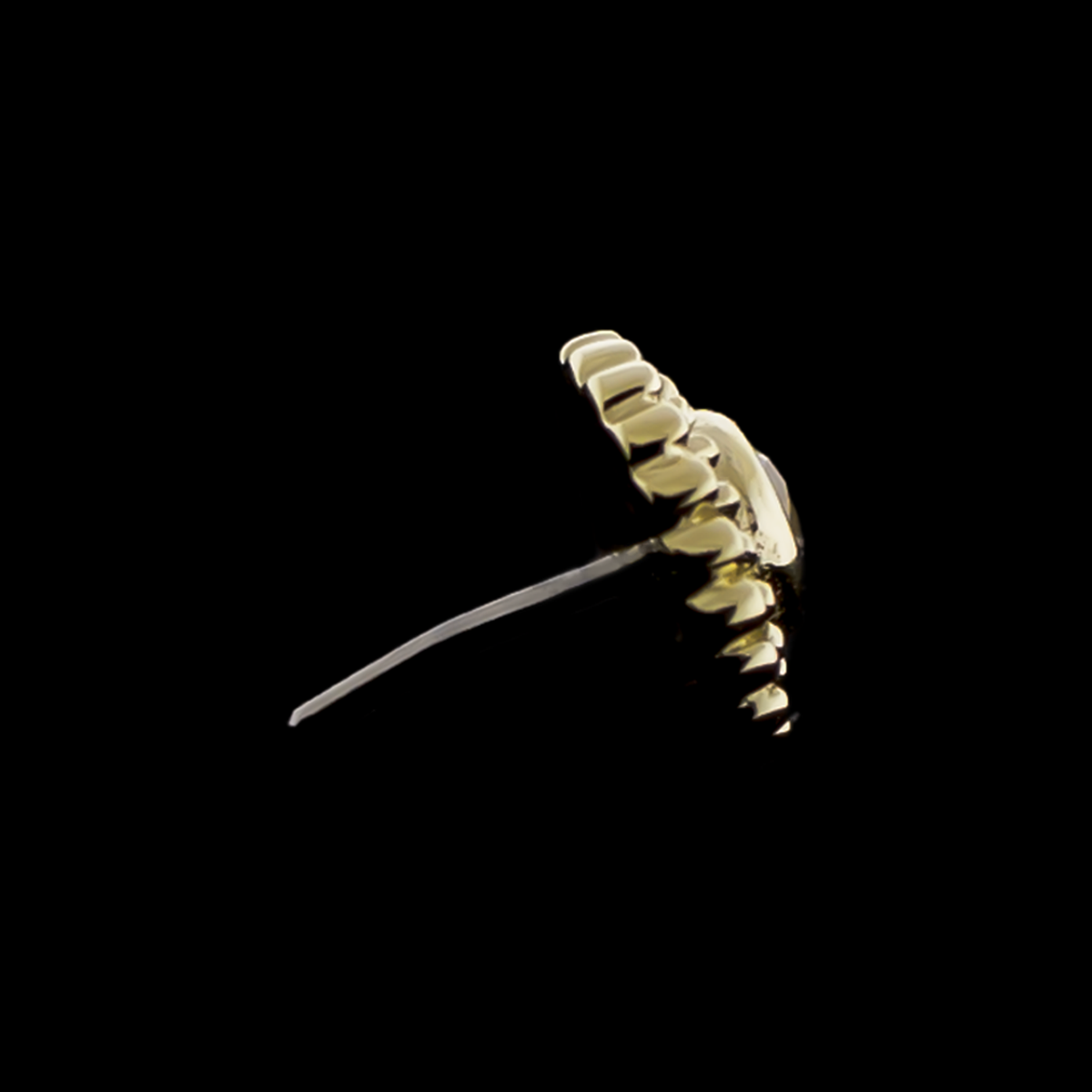 Lustrella - 14KT Gold Threadless End | Threadless End | Wiccan Center
