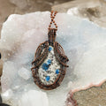 K2 Jasper Wire Wrap Crystal Pendant #2
