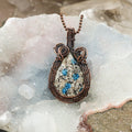 K2 Jasper Wire Wrap Pendant