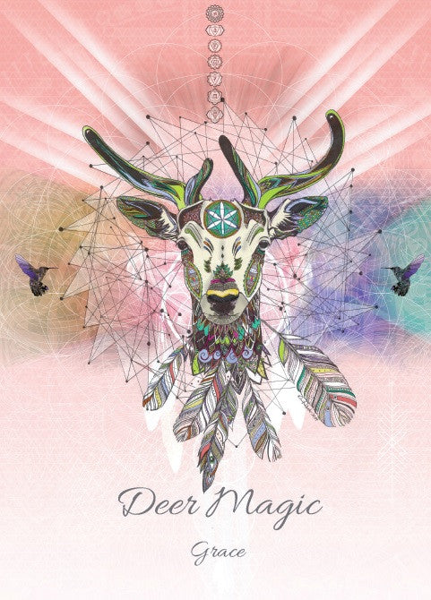 Deer Magic Card for Grace | Karin Roberts Cards | Wiccan Center